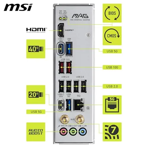 MSI MAG X870E Gaming MAX 6