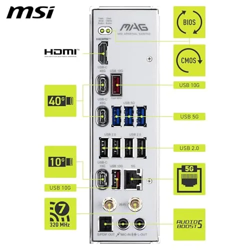 MSI MAG X870E Tomahawk MAX 6