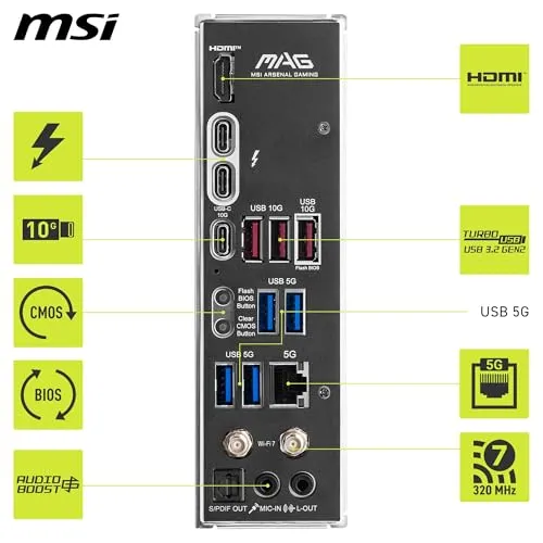 MSI MAG Z890 Tomahawk WiFi 6