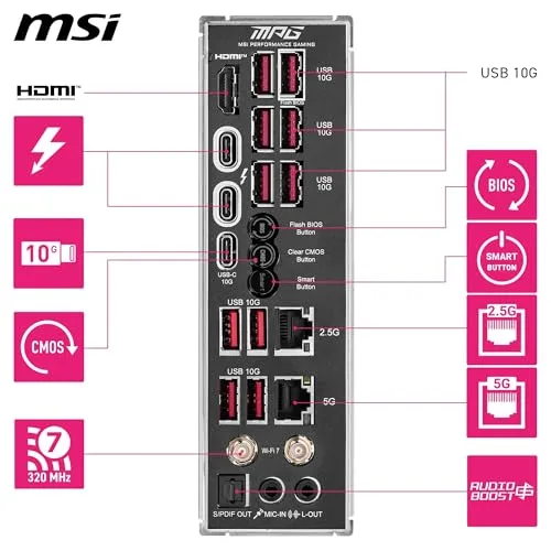 MSI MPG Z890 Carbon 5