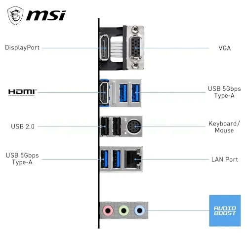 MSI PRO B550M-P 5