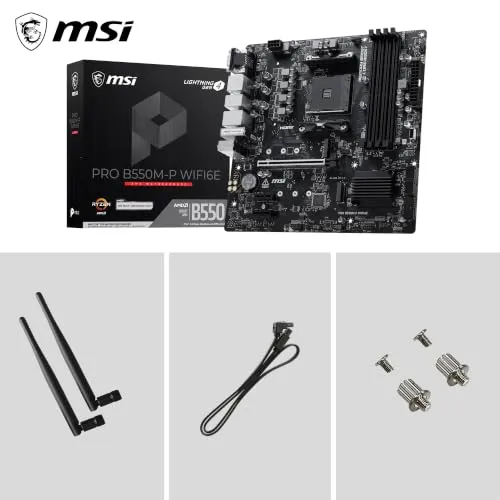 MSI PRO B550M-P WIFI6E 6