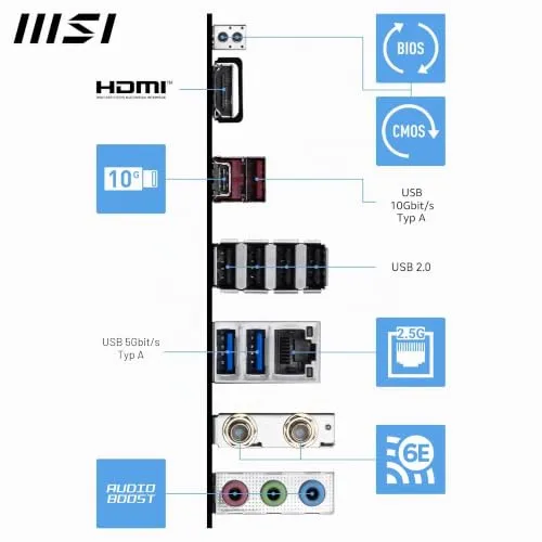 MSI PRO B840-S EVO WIFI6E 6