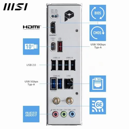 MSI PRO B840M-P WIFI6E 6