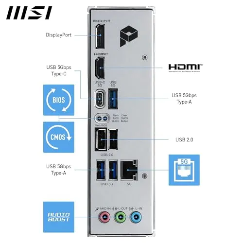 MSI PRO B850M-A WiFi PZ 6