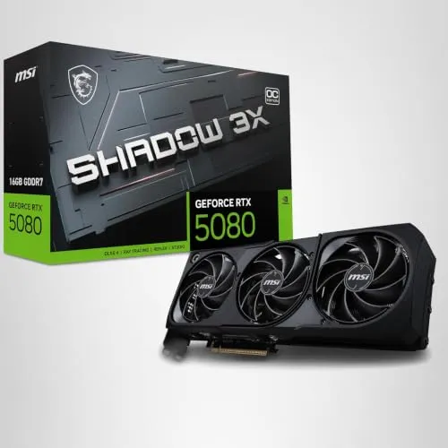 MSI RTX 5080 16G Shadow 3X OC 5