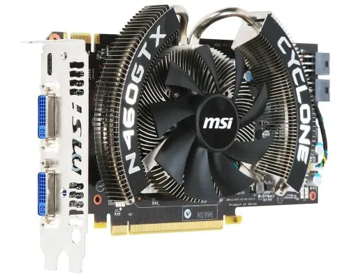 MSI N460GTX Cyclone 1GD5/OC 2
