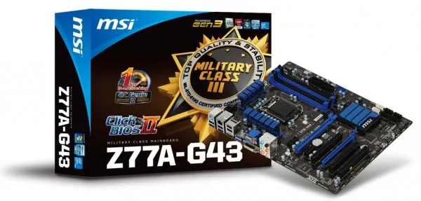 MSI Z77A-G43 2