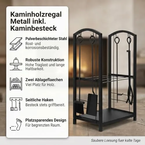 Mucola Kaminholzregal UC 2