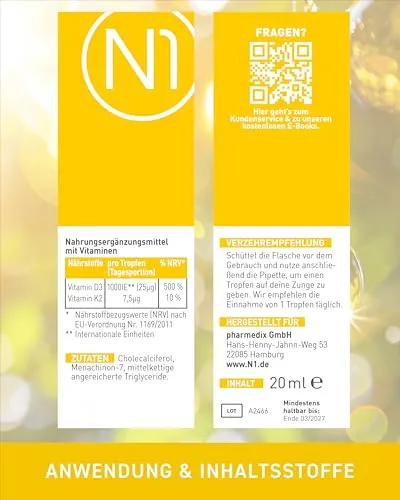 N1 Vitamin D3 K2 3