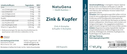 NatuGena Zink-Komplex 4