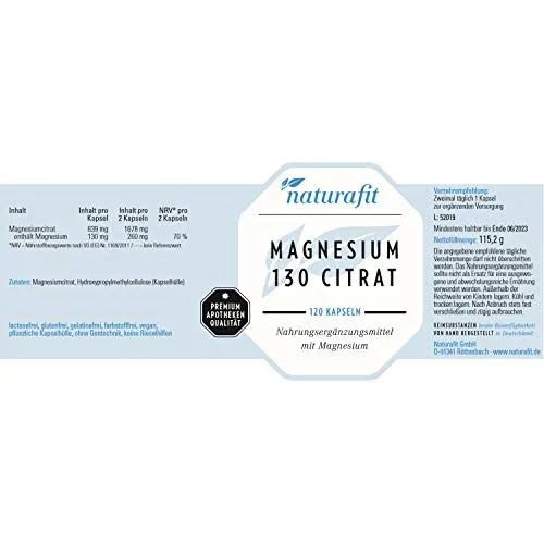 NaturaFit Magnesium 130 2