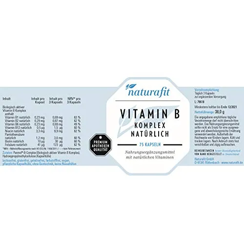 NaturaFit Vitamin B Komplex 2