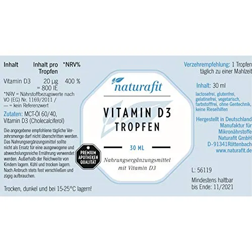 NATURAFIT Vitamin D3 2