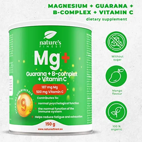 Nature's Finest Guarana & Magnesium Citrate