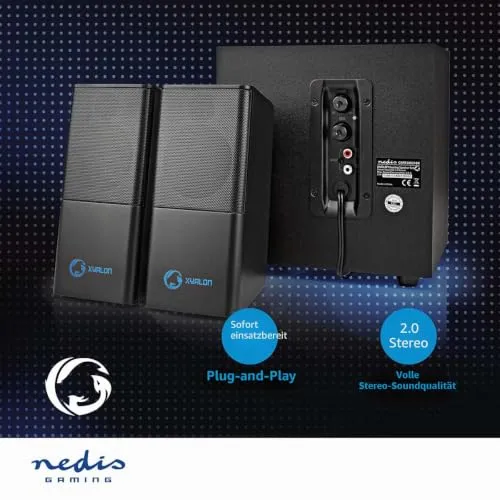 Nedis Gaming-Lautsprecher UC 2
