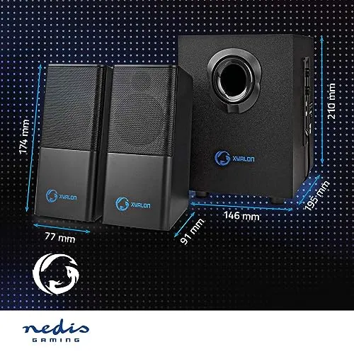 Nedis Gaming-Lautsprecher UC 5