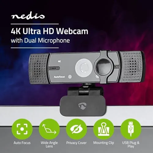 Nedis WCAM120BK 2