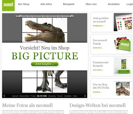 Neomell.de Fotowand