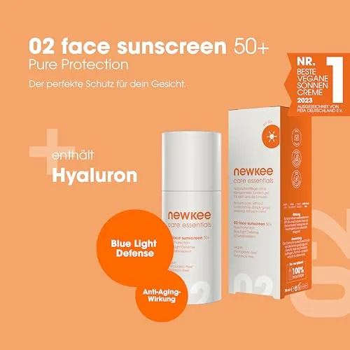 newkee Gesicht Sonnencreme LSF 50+ 2