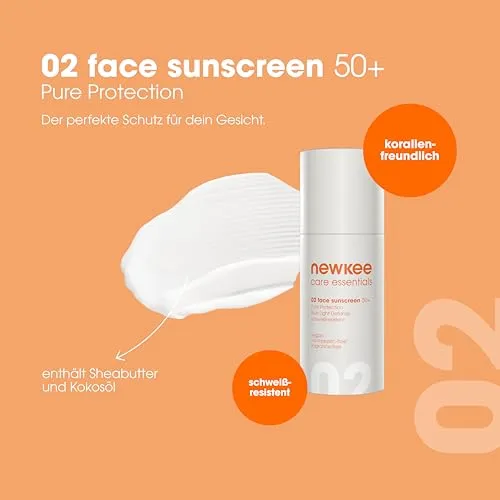 newkee Gesicht Sonnencreme LSF 50+ 3