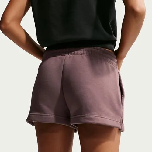 NIKE W NSW PHNX FLC MR STD SHORT 4