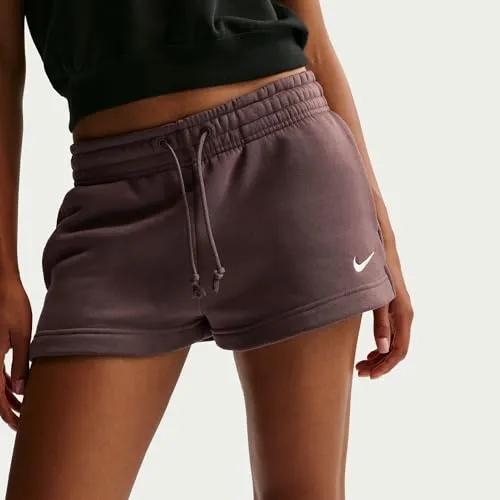 NIKE W NSW PHNX FLC MR STD SHORT 5