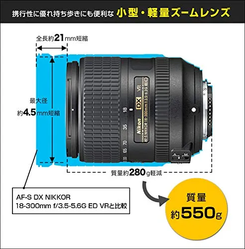 Nikon AF-S DX 18-300 mm 1:3,5-6,3G ED VR 4
