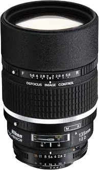 Nikon AF DC 2/135 mm D