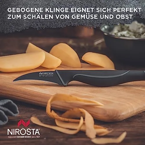 Nirosta Schälmesser Wave 3