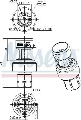Nissens 301022 5