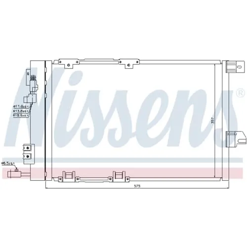 Nissens Kondensator ASTRA G 7