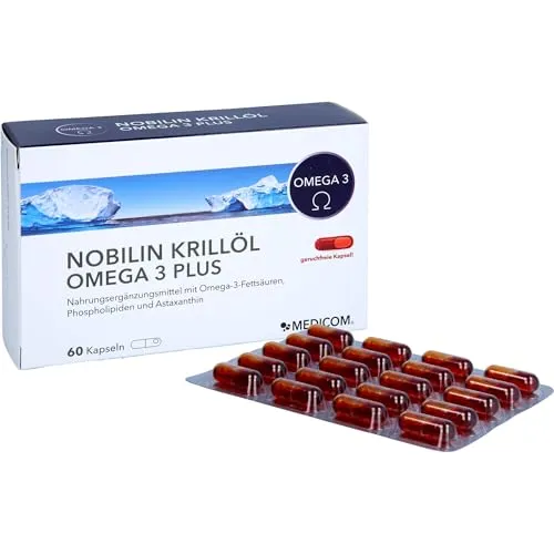 Nobilin Krillöl Omega 3 Plus 3