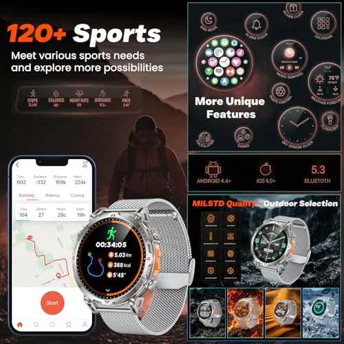 NONGAMX GPS Smartwatch 3
