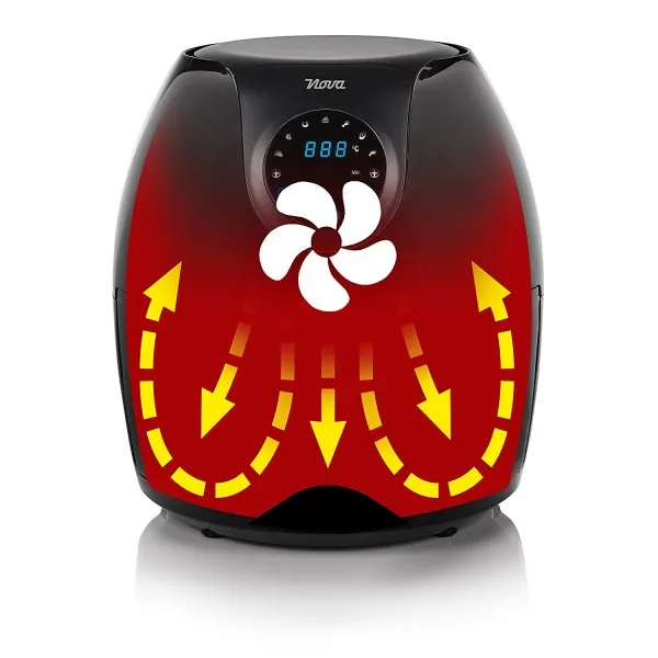 Nova XXL Heißluftfritteuse 5 Liter 3