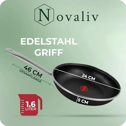 Novaliv Energiesparpfanne 24 cm 5