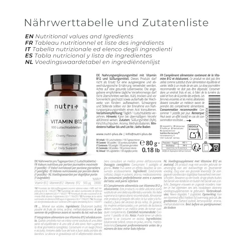 Nutri + Vitamin B12 5