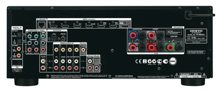 Onkyo TX-NR414 3