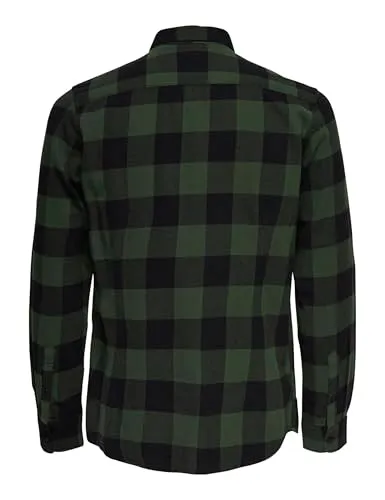 Only & Sons Onsgudmund Ls Checked Shirt Noos 2