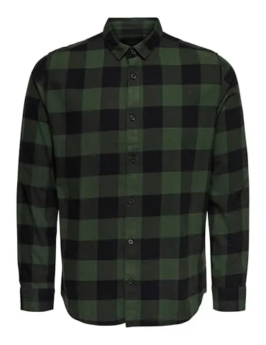 Only & Sons Onsgudmund Ls Checked Shirt Noos