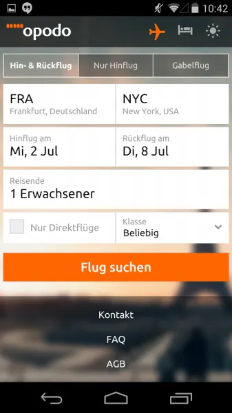 Opodo.de App 2