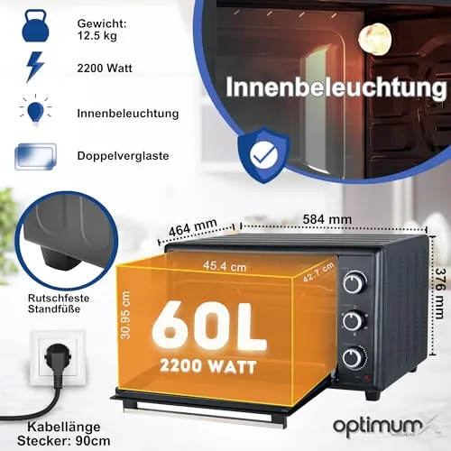 OptimumX Minibackofen 2