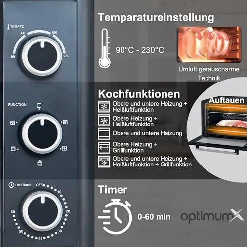 OptimumX Minibackofen 3