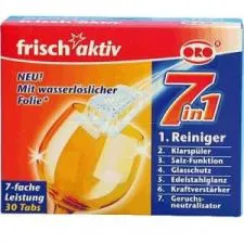 Oro 7in1 Geschirr-Reiniger Tabs in wasserlöslicher Folie 2
