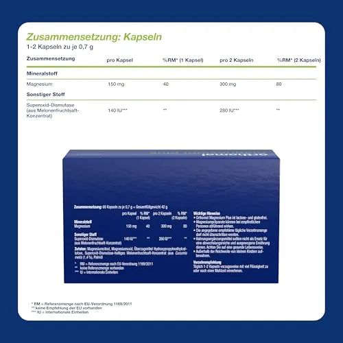 Orthomol Magnesium Plus 6