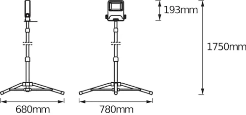 Osram Tripod 1x30W 3