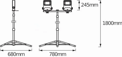 Osram Worklights Tripod 3