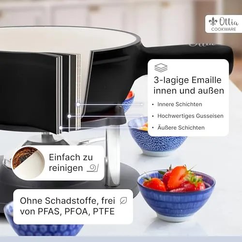 Ottia Fondue Set 4