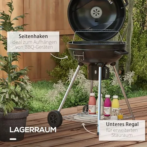 Outsunny BBQ Smoker 5