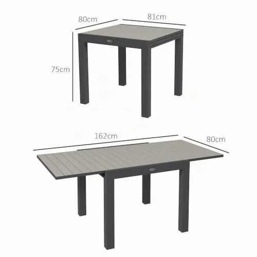 Outsunny Gartentisch UC 3